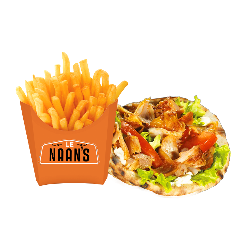 Cheese Naan Cordon Bleu