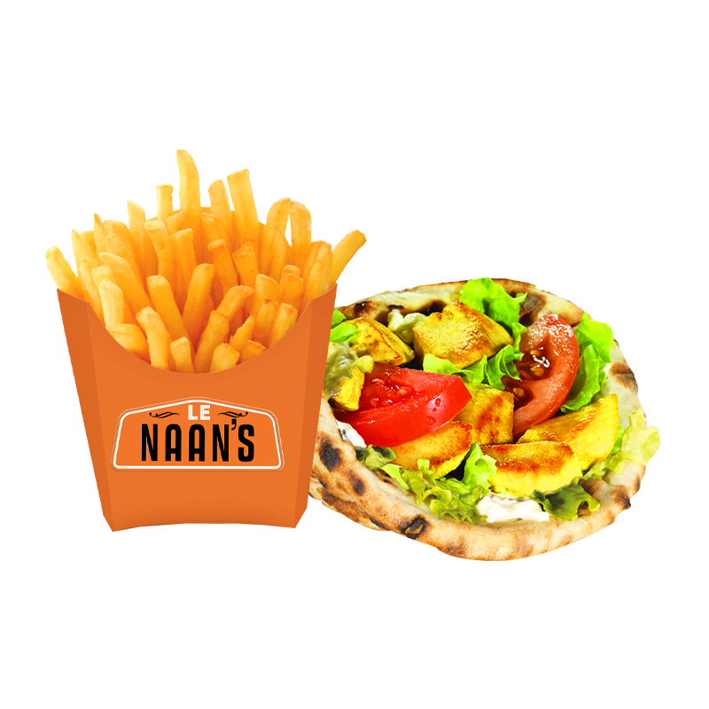 Cheese Naan Chicken Saté